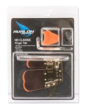 Avalon Olympic Recurve Tab Classic HD Brass Prime Leder