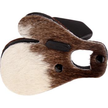 Archery Tab Calf Hair with Finger Separator