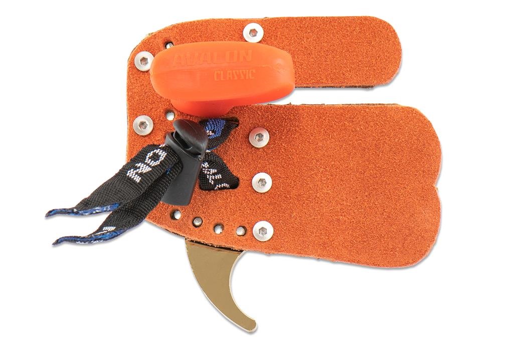 Avalon Olympic Recurve Tab Classic HD Brass Prime Leder Bogensport