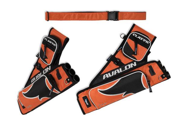 Avalon Classic side quiver with 3 tubes