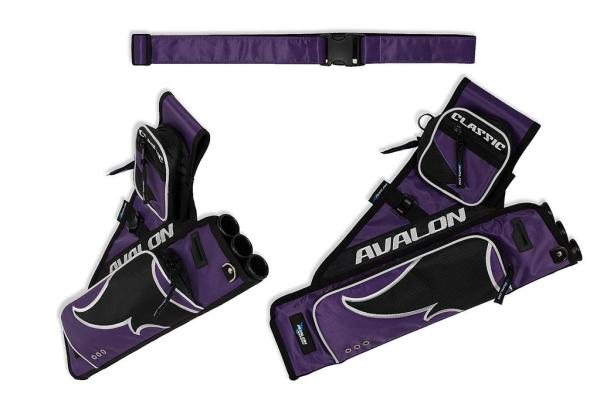 Avalon Classic side quiver with 3 tubes