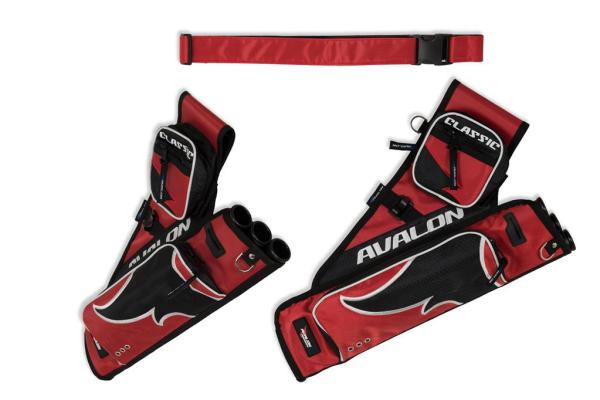 Avalon Classic side quiver with 3 tubes