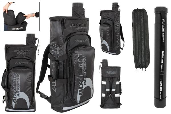 Avalon Classic Recurve Rucksack mit Pfeilröhre