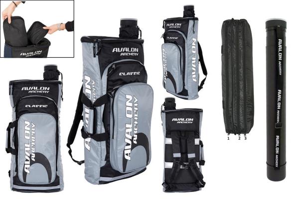 Avalon Classic Recurve Rucksack mit Pfeilröhre