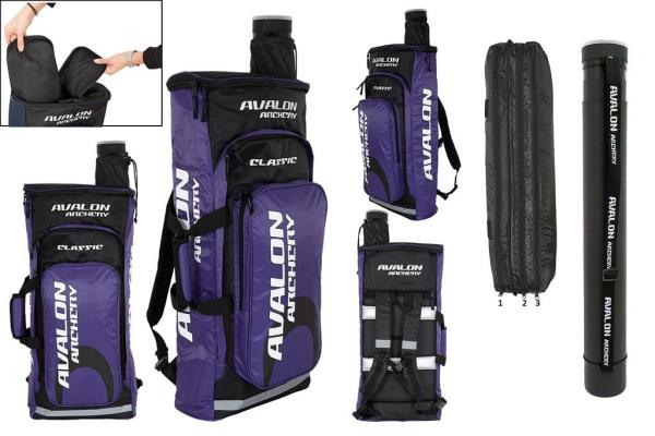 Avalon Classic Recurve Rucksack mit Pfeilröhre