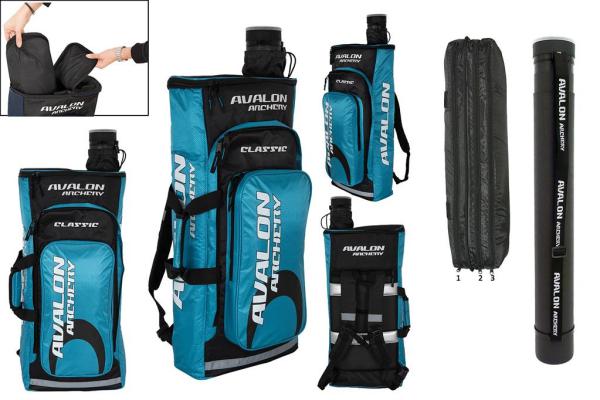 Avalon Classic Recurve Rucksack mit Pfeilröhre
