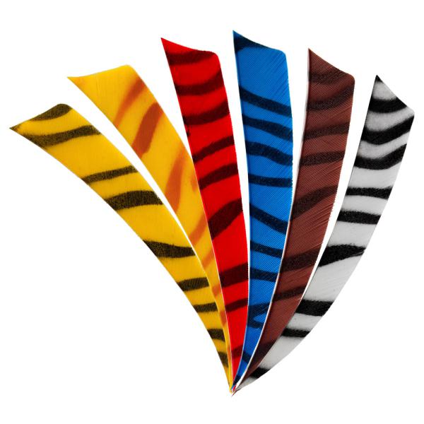 Feder RW Shield 4 Zoll zebra