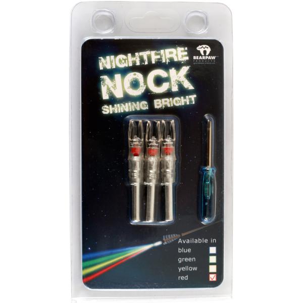 3er Pack Nightfire Nock