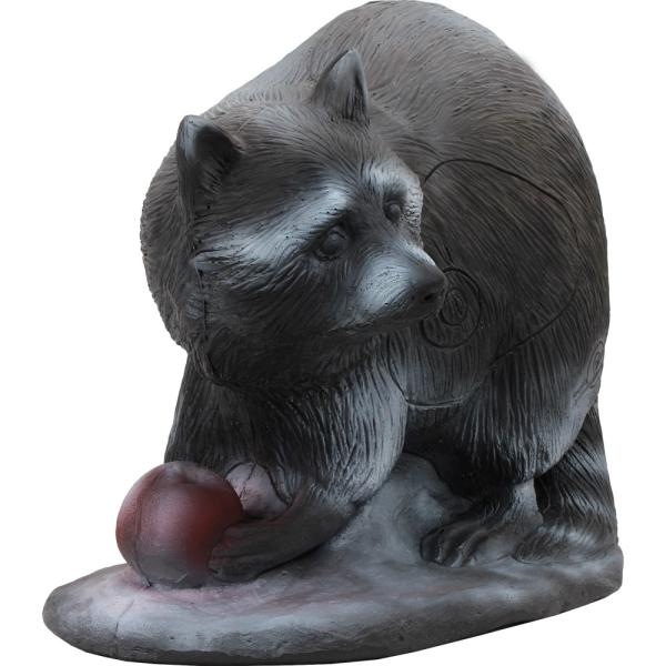 Longlife Waschbär mit Apfel